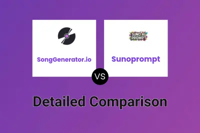 SongGenerator.io vs Sunoprompt Detailed comparison features, price