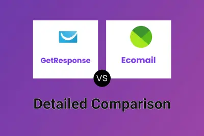 GetResponse vs Ecomail Detailed comparison features, price