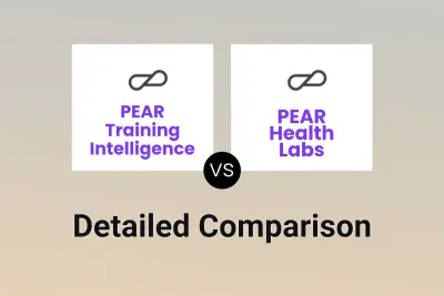 PEAR Training Intelligence vs PEAR Health Labs Detailed comparison features, price