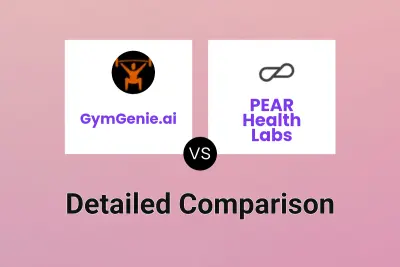 GymGenie.ai vs PEAR Health Labs Detailed comparison features, price