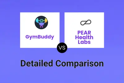 GymBuddy vs PEAR Health Labs Detailed comparison features, price