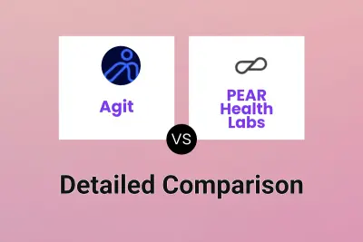 Agit vs PEAR Health Labs Detailed comparison features, price