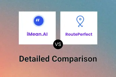 iMean.AI vs RoutePerfect Detailed comparison features, price