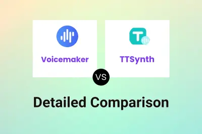 Voicemaker vs TTSynth Detailed comparison features, price