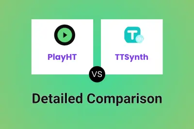 PlayHT vs TTSynth Detailed comparison features, price