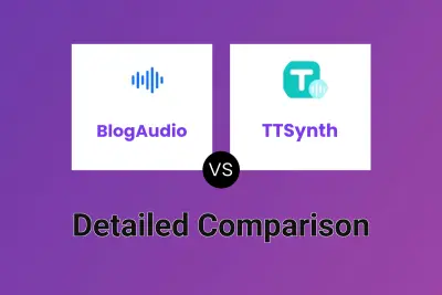 BlogAudio vs TTSynth Detailed comparison features, price