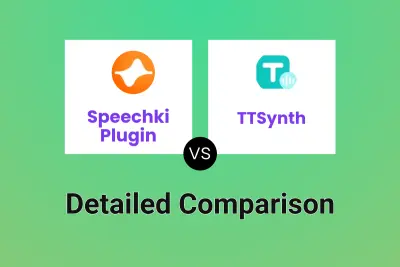 Speechki Plugin vs TTSynth Detailed comparison features, price