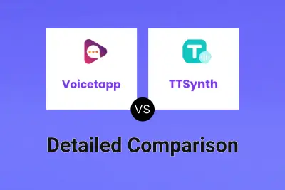 Voicetapp vs TTSynth Detailed comparison features, price