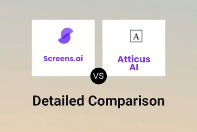 Screens.ai vs Atticus AI Detailed comparison features, price