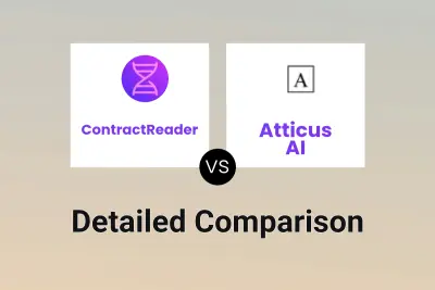 ContractReader vs Atticus AI Detailed comparison features, price