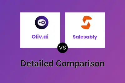 Oliv.ai vs Salesably Detailed comparison features, price