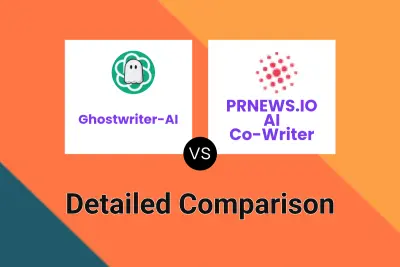 Ghostwriter-AI vs PRNEWS.IO AI Co-Writer Detailed comparison features, price