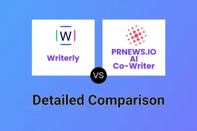 Writerly vs PRNEWS.IO AI Co-Writer Detailed comparison features, price