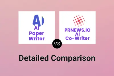 AI Paper Writer vs PRNEWS.IO AI Co-Writer Detailed comparison features, price