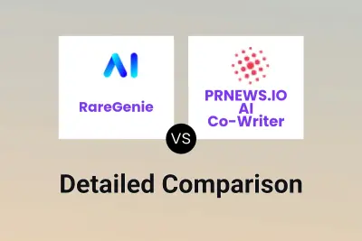 RareGenie vs PRNEWS.IO AI Co-Writer Detailed comparison features, price