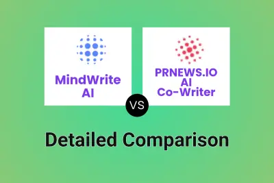 MindWrite AI vs PRNEWS.IO AI Co-Writer Detailed comparison features, price