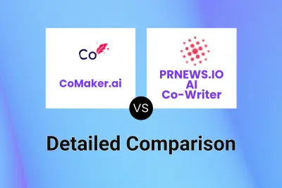 CoMaker.ai vs PRNEWS.IO AI Co-Writer Detailed comparison features, price