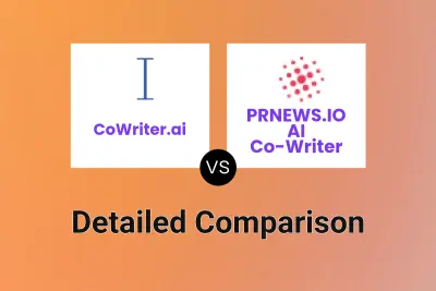 CoWriter.ai vs PRNEWS.IO AI Co-Writer Detailed comparison features, price