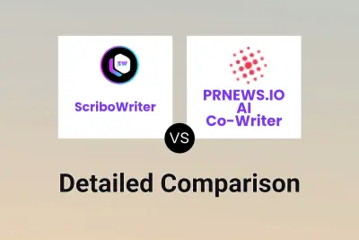 ScriboWriter vs PRNEWS.IO AI Co-Writer Detailed comparison features, price