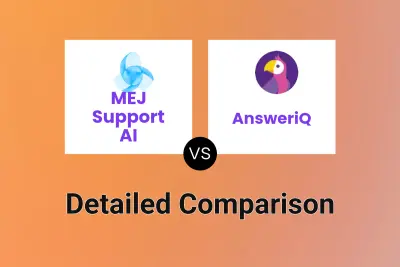 MEJ Support AI vs AnsweriQ Detailed comparison features, price