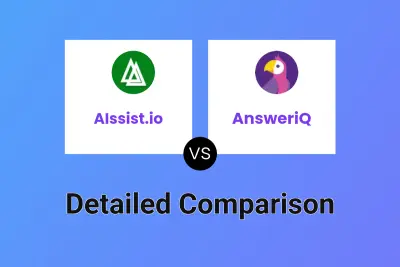 AIssist.io vs AnsweriQ Detailed comparison features, price