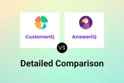 CustomerIQ vs AnsweriQ Detailed comparison features, price