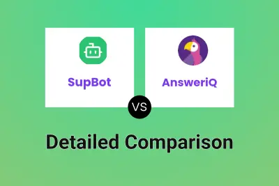 SupBot vs AnsweriQ Detailed comparison features, price