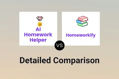 AI Homework Helper vs Homeworkify Detailed comparison features, price