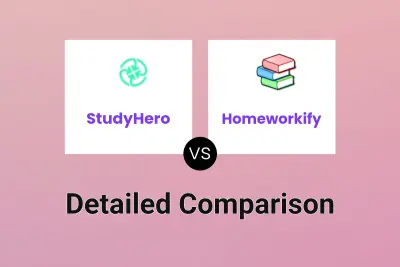 StudyHero vs Homeworkify Detailed comparison features, price