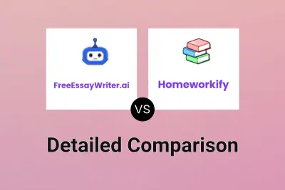 FreeEssayWriter.ai vs Homeworkify Detailed comparison features, price