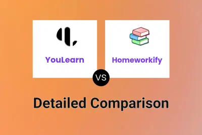 YouLearn vs Homeworkify Detailed comparison features, price