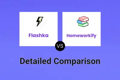 Flashka vs Homeworkify Detailed comparison features, price