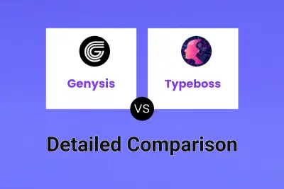 Genysis vs Typeboss Detailed comparison features, price