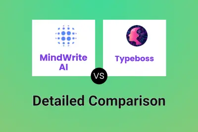 MindWrite AI vs Typeboss Detailed comparison features, price