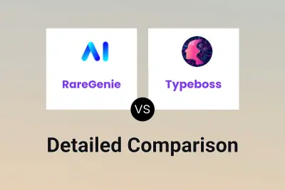 RareGenie vs Typeboss Detailed comparison features, price