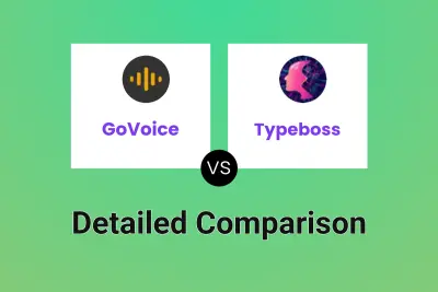 GoVoice vs Typeboss Detailed comparison features, price