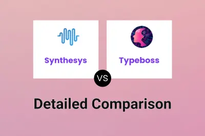 Synthesys vs Typeboss Detailed comparison features, price