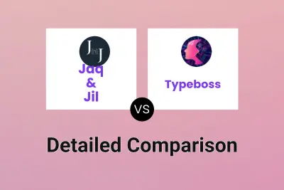 Jaq & Jil vs Typeboss Detailed comparison features, price