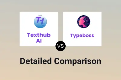 Texthub AI vs Typeboss Detailed comparison features, price