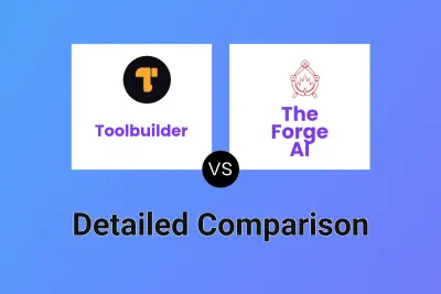 Toolbuilder vs The Forge AI Detailed comparison features, price