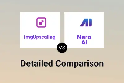 imgUpscaling vs Nero AI Detailed comparison features, price