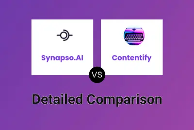 Synapso.AI vs Contentify Detailed comparison features, price