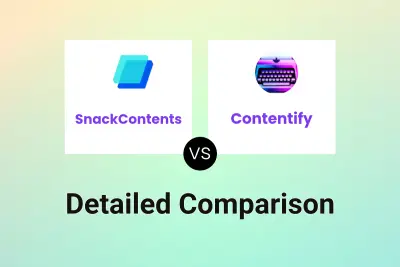 SnackContents vs Contentify Detailed comparison features, price