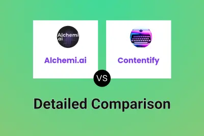 Alchemi.ai vs Contentify Detailed comparison features, price