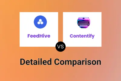 FeedHive vs Contentify Detailed comparison features, price