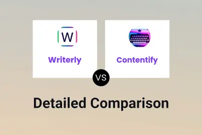 Writerly vs Contentify Detailed comparison features, price