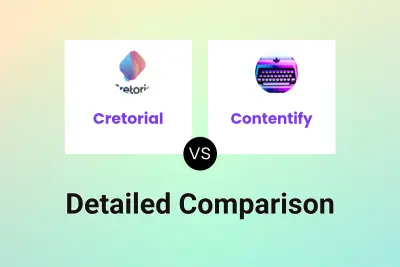 Cretorial vs Contentify Detailed comparison features, price