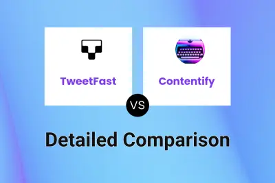 TweetFast vs Contentify Detailed comparison features, price