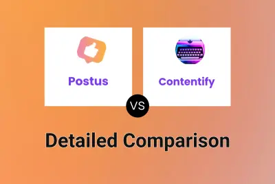 Postus vs Contentify Detailed comparison features, price