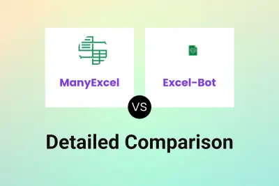 ManyExcel vs Excel-Bot Detailed comparison features, price